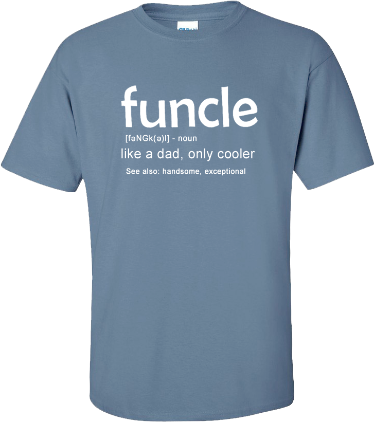 Mens Tshirt - 'Funcle' - Like a dad, only cooler! - Dojo Imports