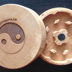 All Wooden Herb Grinder - 100% Canadian Made