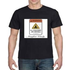 T-shirt - Manifest Wisely, All Structures Are Unstable